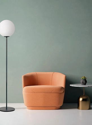 Jugen lampada da terra nera