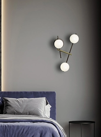 Kika applique di design 3 luci