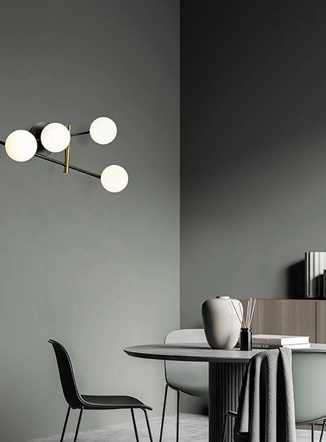 Kika applique di design 4 luci