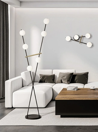 Kika lampada da terra di design