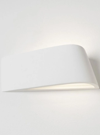 Delfi lampada da parete in gesso