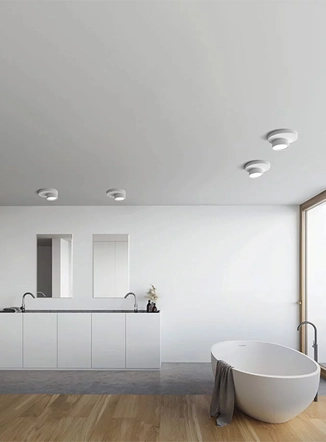 Demetra lampada da soffitto in gesso