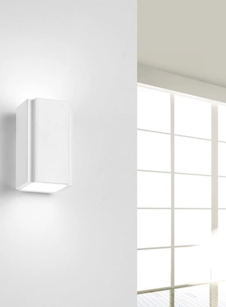 Sicyon lampada da parete in gesso