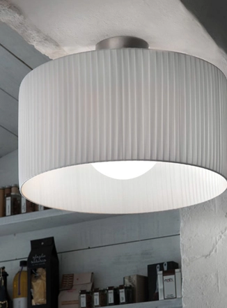 FOG 50 PL plafoniera Plissé