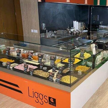 Illuminazione a led per negozi alimentari - Atelier pasta Liggs a Losanna
