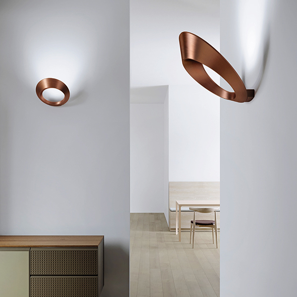Olo lampada da parete di design Sforzin Applique Progetti in Luce